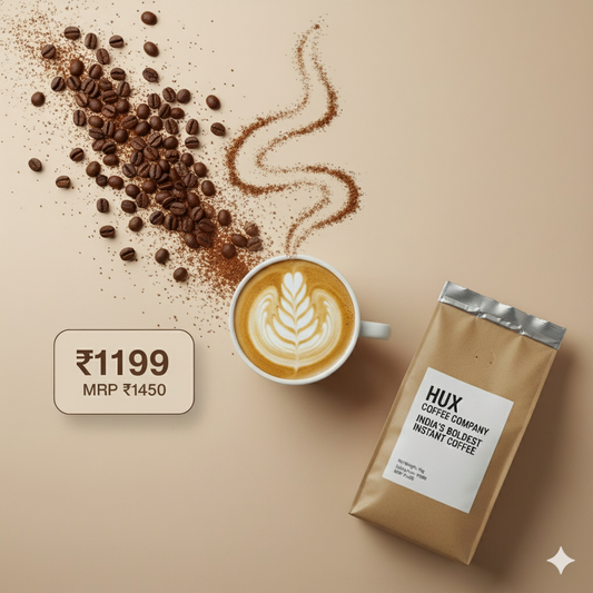HUX Dark Roast Instant Coffee – 1 kg Pack