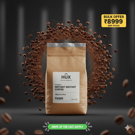 HUX Dark Roast Instant Coffee Partner Bundle – 10 kg